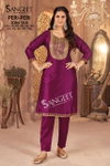 Peri Peri By Sangeet Zoba Silk Ladies Kurti With Bottom Wholesale Market In Surat
